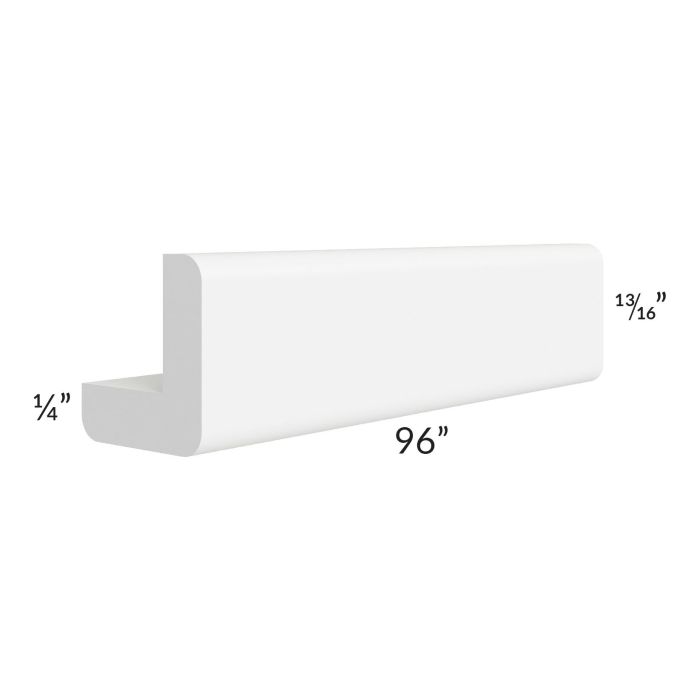 Brilliant White Shaker 96" Outside Corner Molding