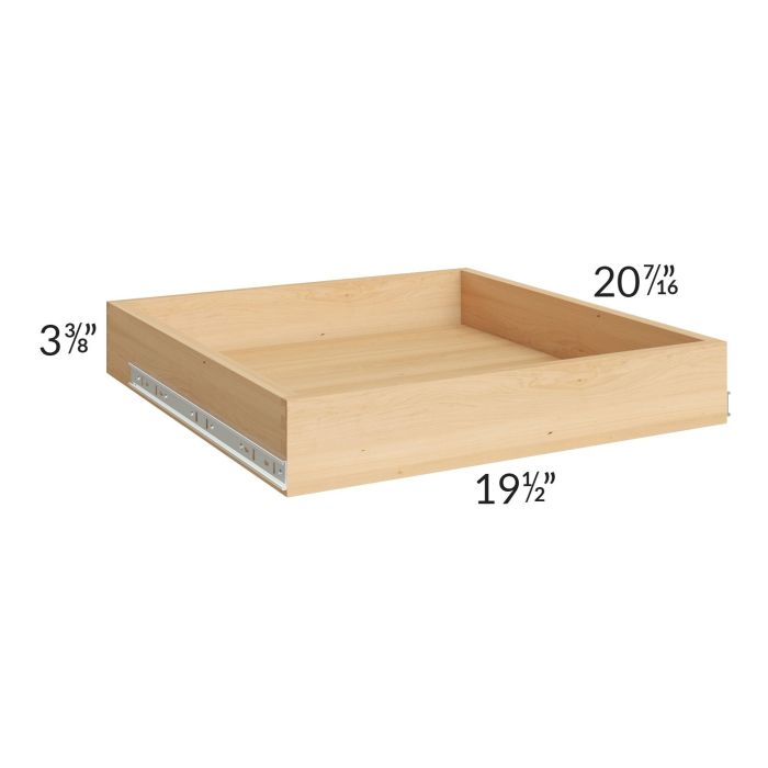 Brilliant White Shaker 24" Roll Out Tray