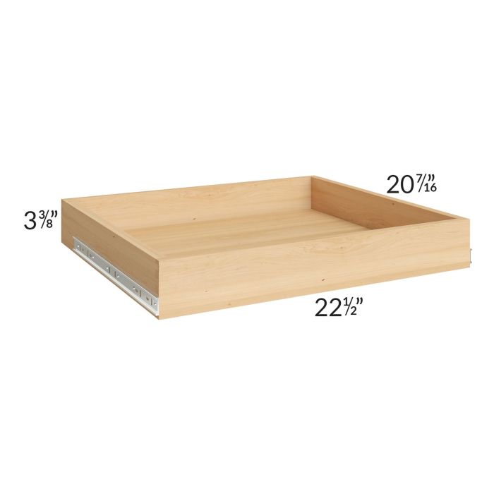 Brilliant White Shaker 27" Roll Out Tray