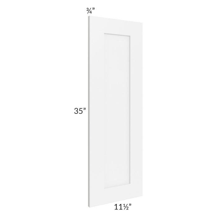 Brilliant White Shaker 36" Wall Decorative Door