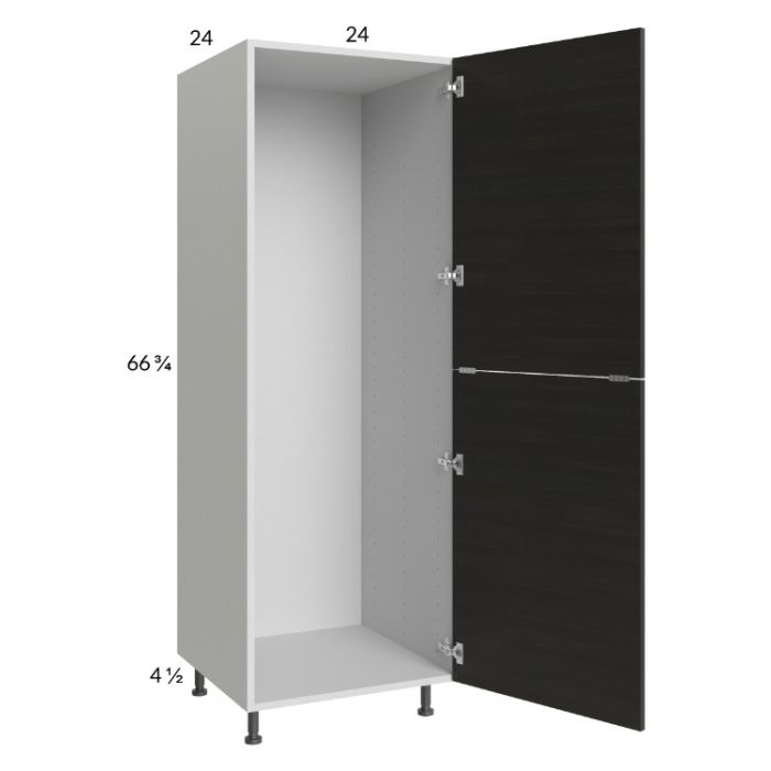 Euro Cafe 24x71-1/4 Open Utility Cabinet with 1 Door