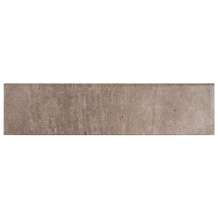 Metropolis Taupe 3 x 24 Bull Nose Porcelain Tile