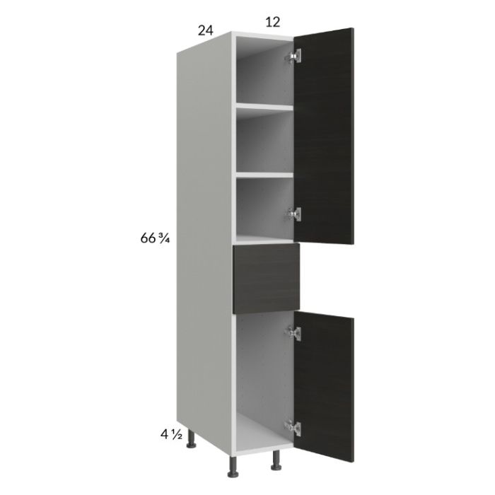 Euro Cafe 12x71-1/4 Utility Cabinet with 2 Doors and 1 Drawer