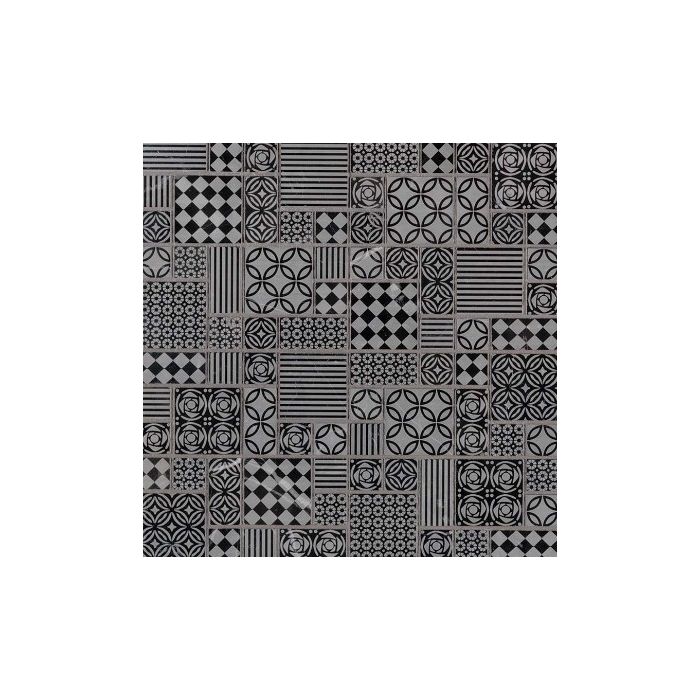 Tetris Nero 10mm Tile