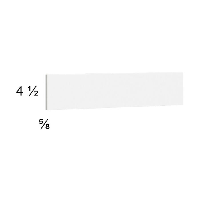 Euro Gloss White 96" Toe Kick