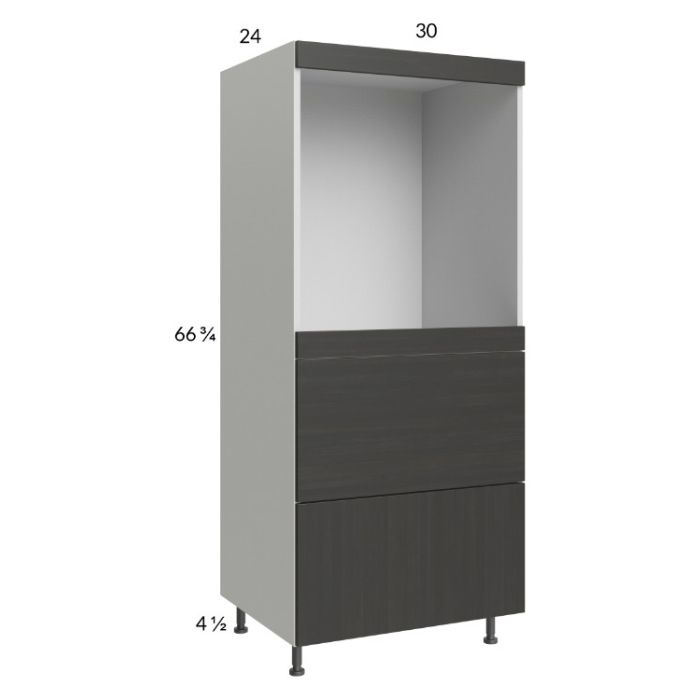 Euro Cafe 30x71-1/4 Single Oven Cabinet with 2 Drawers
