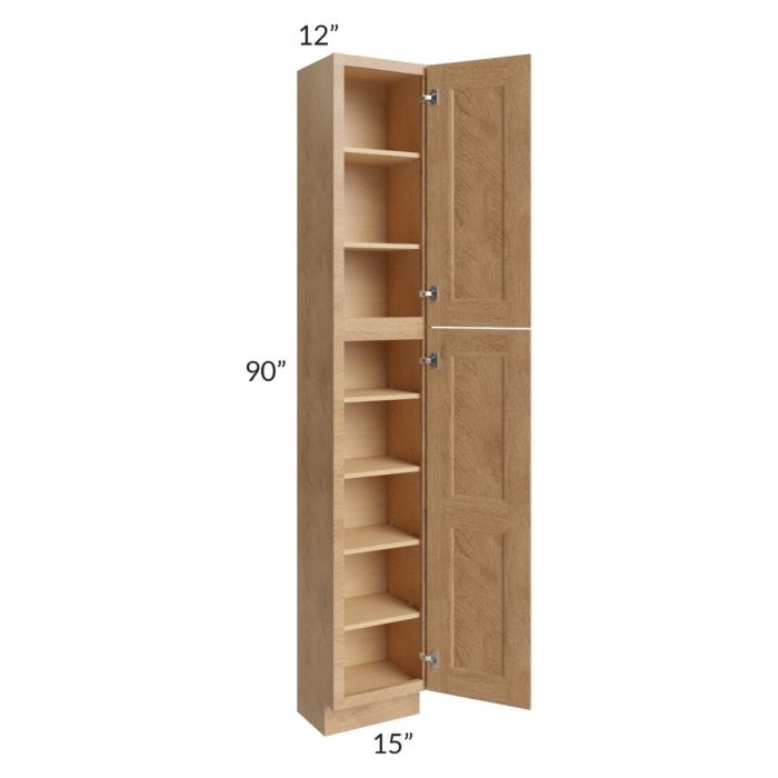 Tuscan Timber 15x12x90 Pantry Cabinet