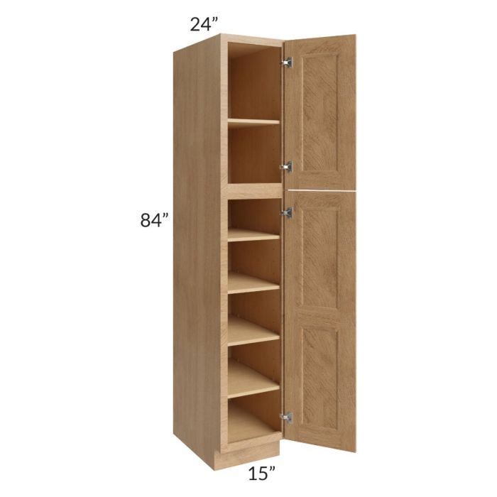 Tuscan Timber 15x24x84 Pantry Cabinet
