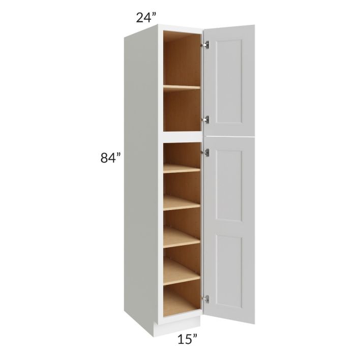 Salem White 15x24x84 Pantry Cabinet