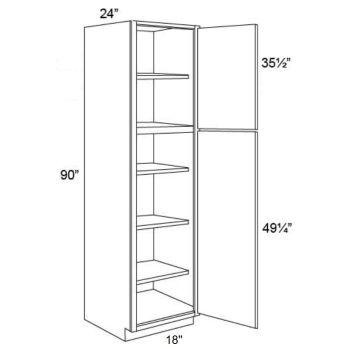 Vienna 18x24x90 Pantry Cabinet