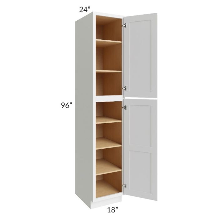Stratus White 18x24x96 Pantry Cabinet
