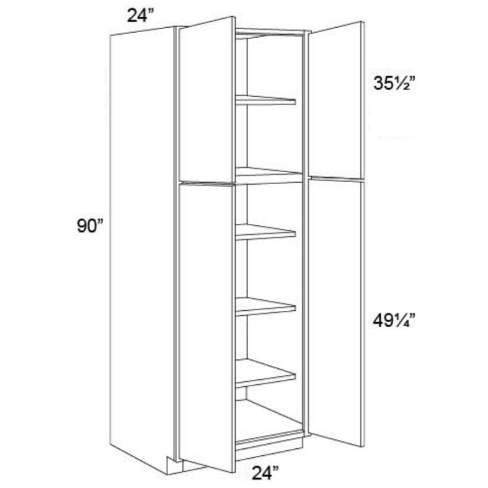 Vienna 24x24x90 Pantry Cabinet