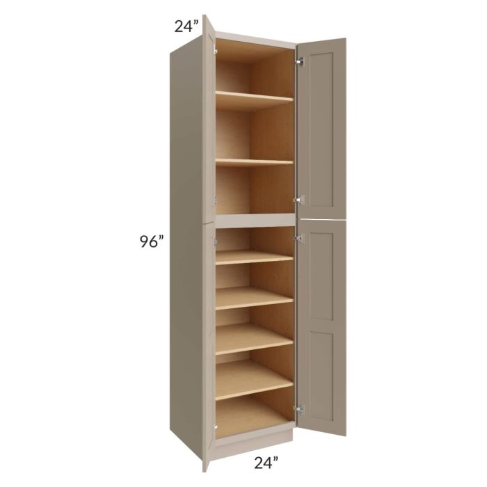 Tuscan Oyster 24x24x96 Pantry Cabinet
