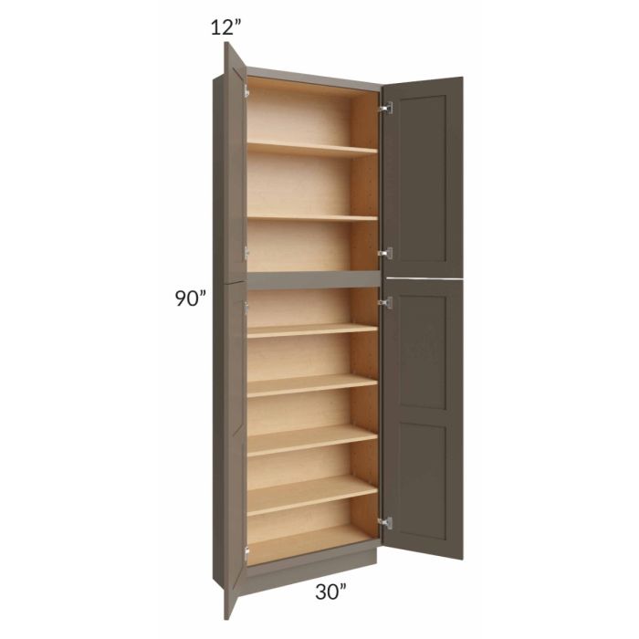 Tuscan Stone 30x12x90 Pantry Cabinet 