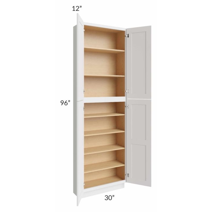 Tuscan Cloud 30x12x96 Pantry Cabinet 
