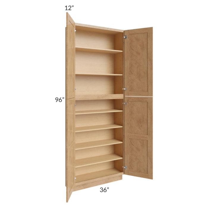Tuscan Timber 36x12x96 Pantry Cabinet