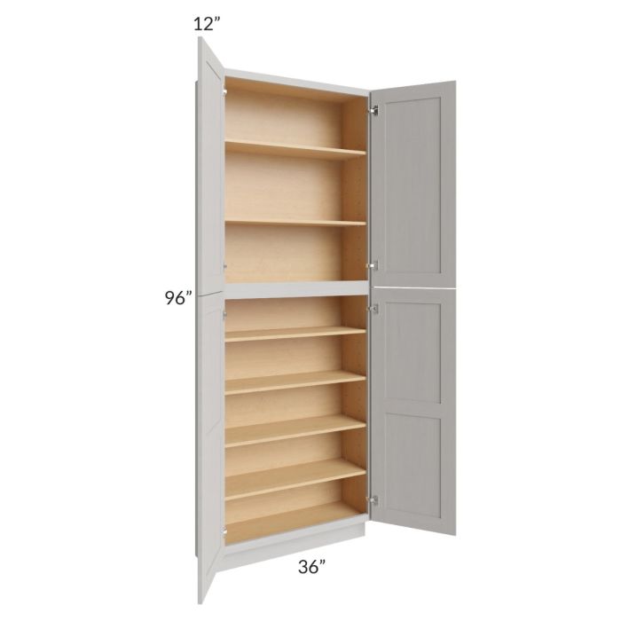 Salem Light Grey 36x12x96 Pantry Cabinet