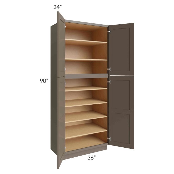 Tuscan Stone 36x24x90 Pantry Cabinet