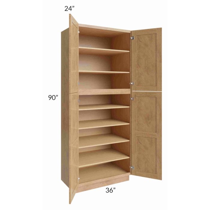 Midtown Timber Shaker 36x24x90 Pantry Cabinet