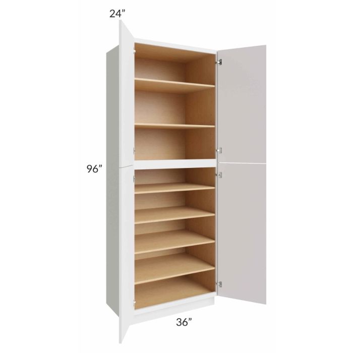 Vienna Cloud 36x24x96 Pantry Cabinet