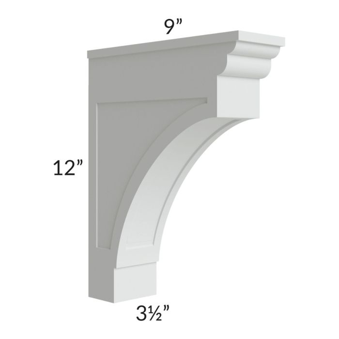 Lakewood White Modern Corbel 