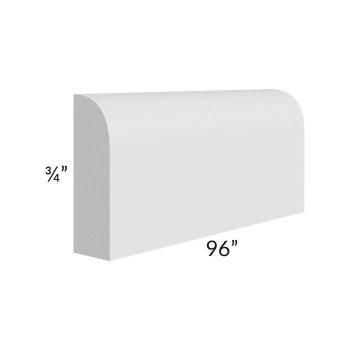 Lakewood White 96" Scribe Molding 
