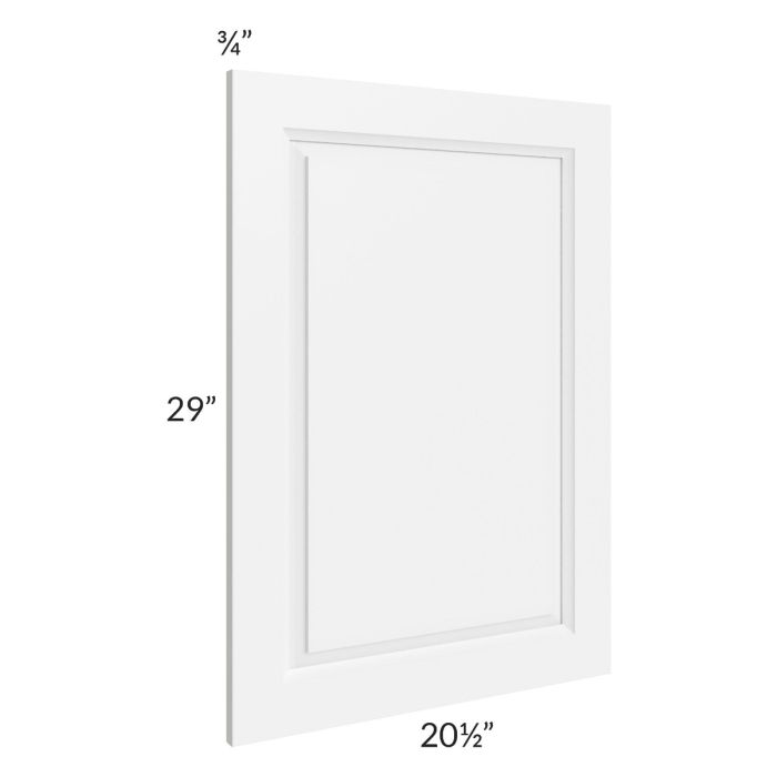 Lakewood White Vanity Decorative End Panel