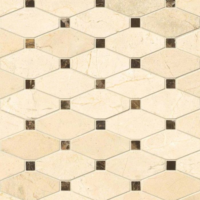 Valencia Blend Elongated Octagon Polished Tile