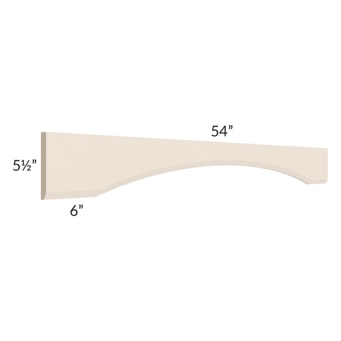 54" Arched Valance