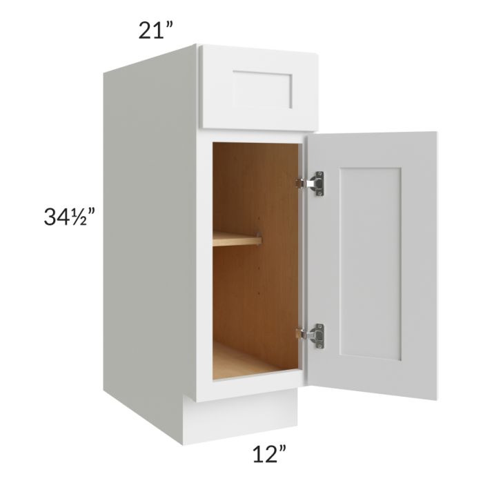 12" Vanity Base Cabinet