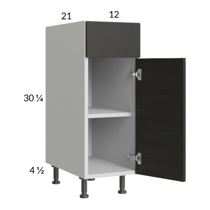Euro Cafe 12" Vanity Base Cabinet