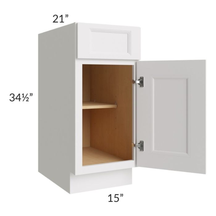 Tuscan Cloud 15" Vanity Base Cabinet