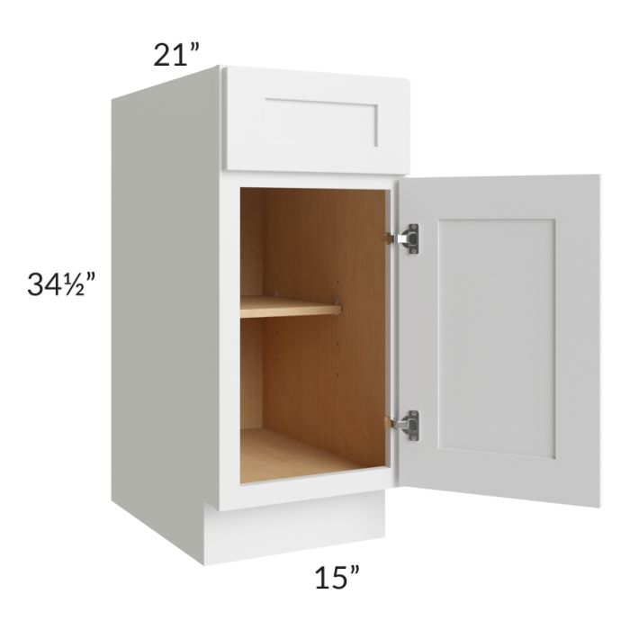 15" Vanity Base Cabinet