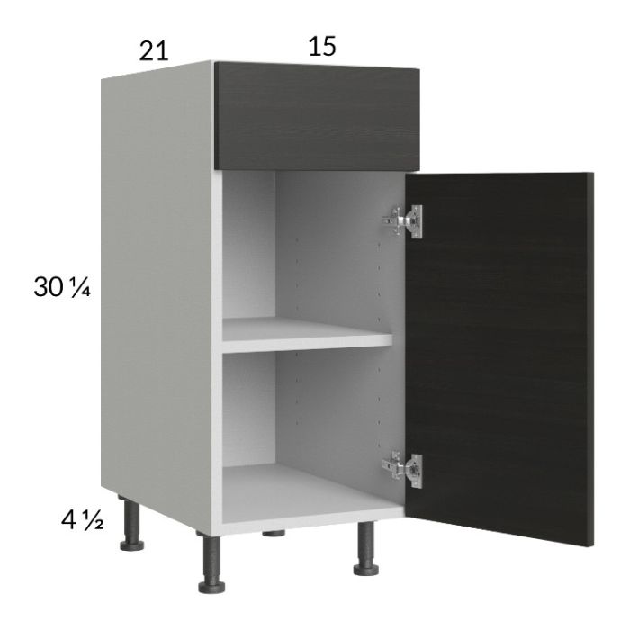 Euro Cafe 15" Vanity Base Cabinet