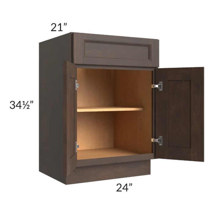 Tuscan Kona Brown 24" Vanity Base Cabinet