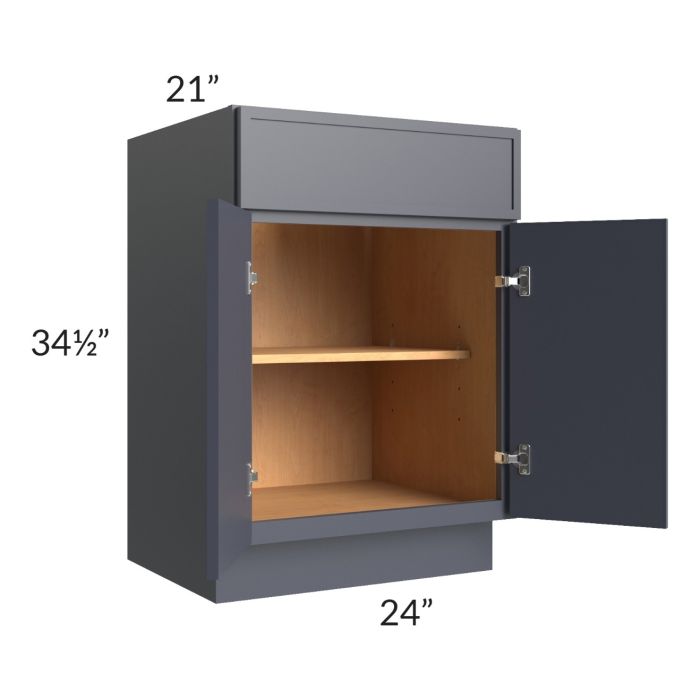 Vienna Indigo 24" Vanity Base Cabinet