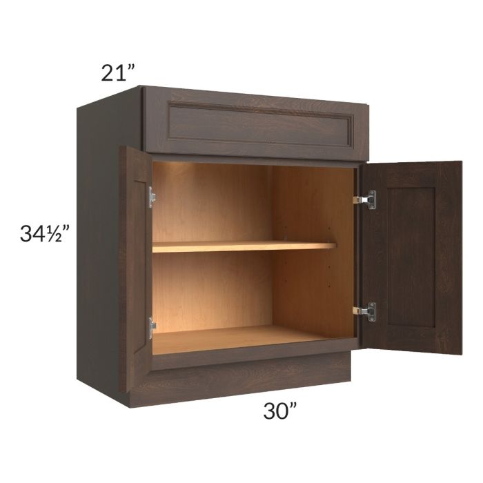 Tuscan Kona Brown 30" Vanity Base Cabinet