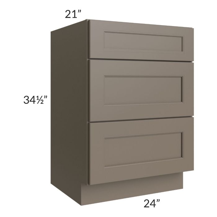 Tuscan Stone 24" Vanity Drawer Base Cabinet