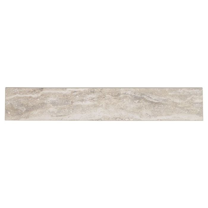 Veneto Gray 3" x 24" Bull Nose Matte Porcelain Tile