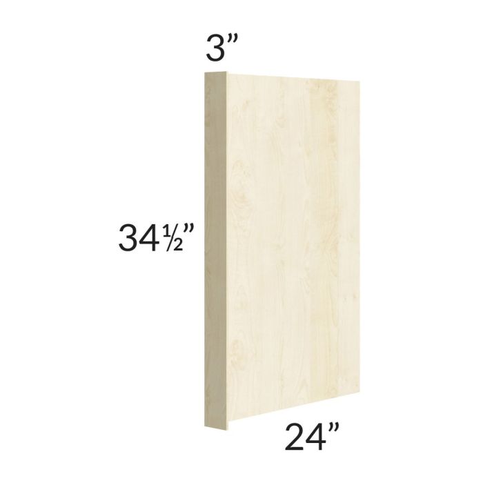 Unfinished Shaker Dishwasher / Appliance End Panel