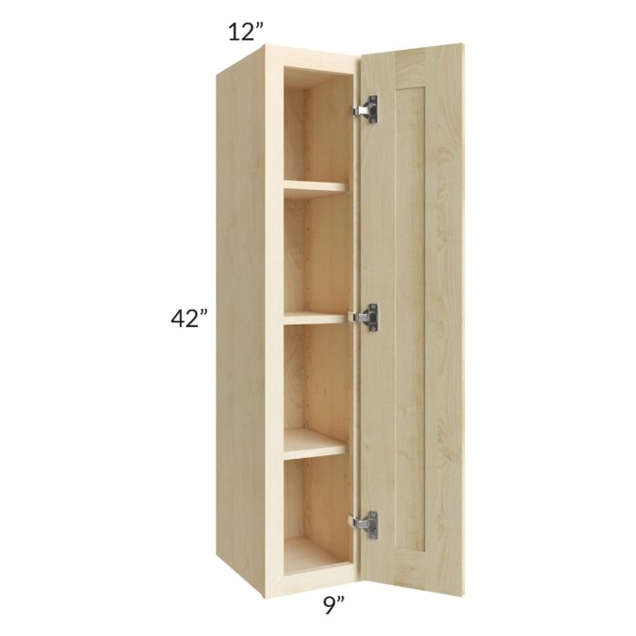 Unfinished Shaker 9x42 Wall Cabinet