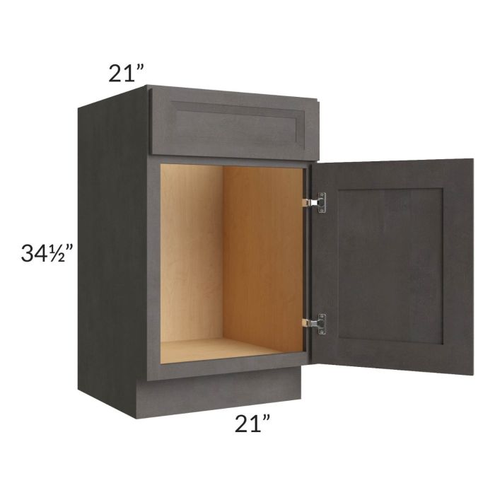 Salem Dark Grey 21" Vanity Sink Base Cabinet