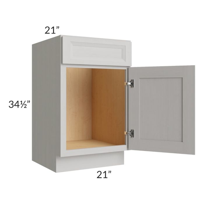 Salem Light Grey 21" Vanity Sink Base Cabinet