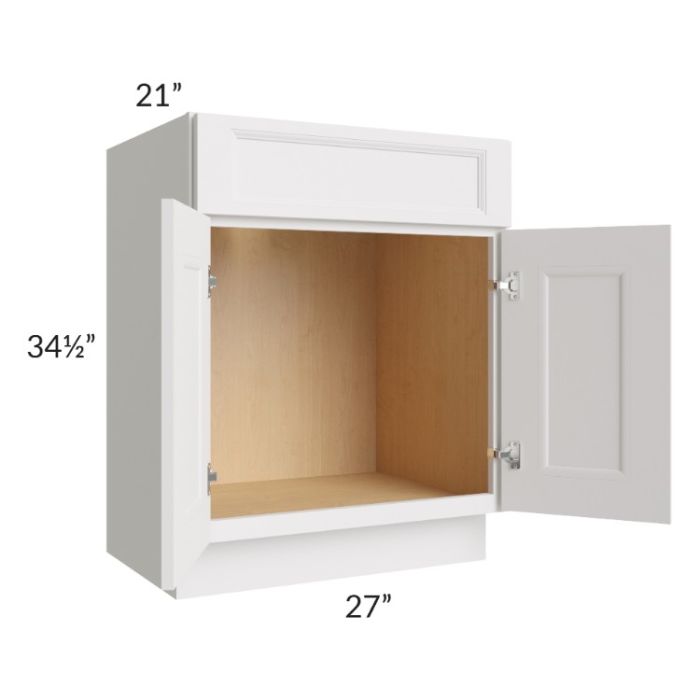 Tuscan Cloud 27" Vanity Sink Base Cabinet