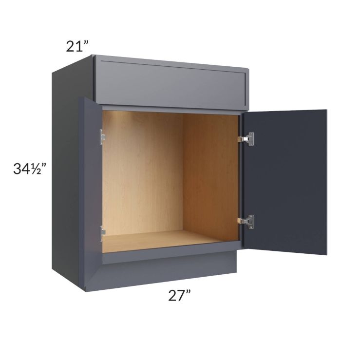 Vienna Indigo 27" Vanity Sink Base Cabinet