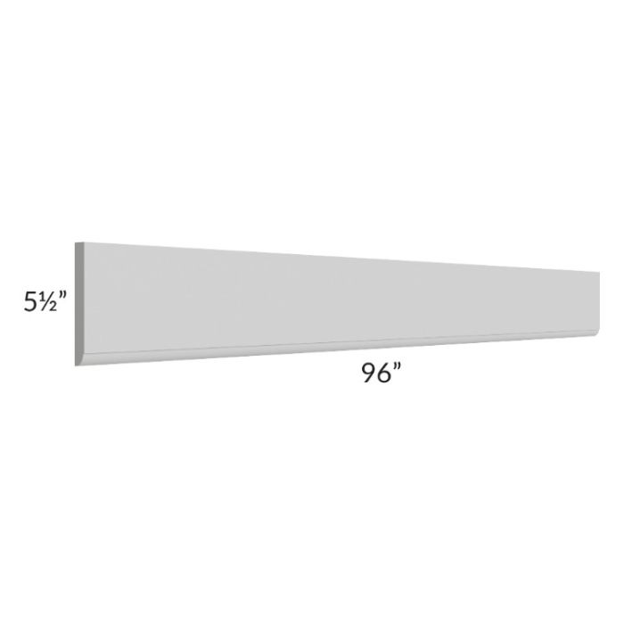 Tuscan Painted Grey 96" Straight Valance