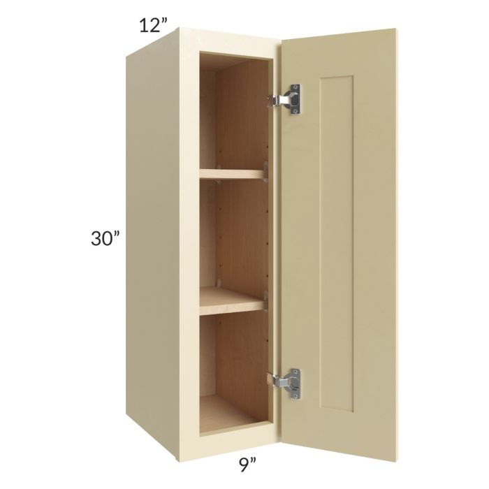 Phoenix Cream Glaze 9x30 Wall Cabinet