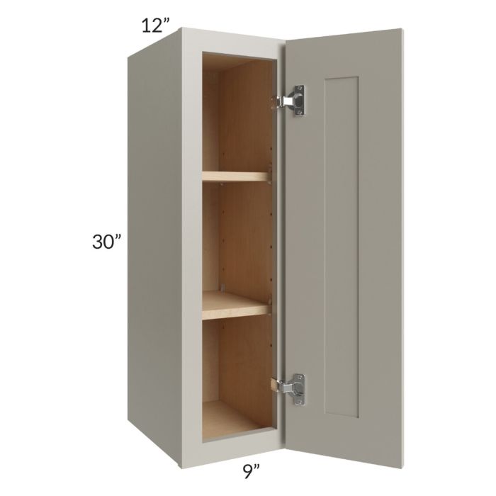 Stratton Light Grey Shaker 9x30 Wall Cabinet