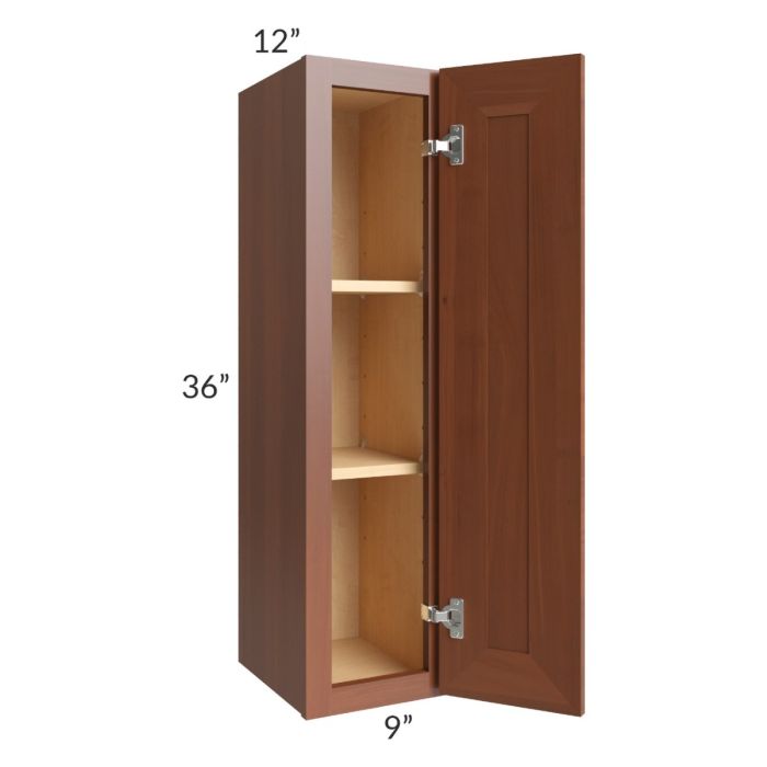 Phoenix Caramel Glaze 9x36 Wall Cabinet