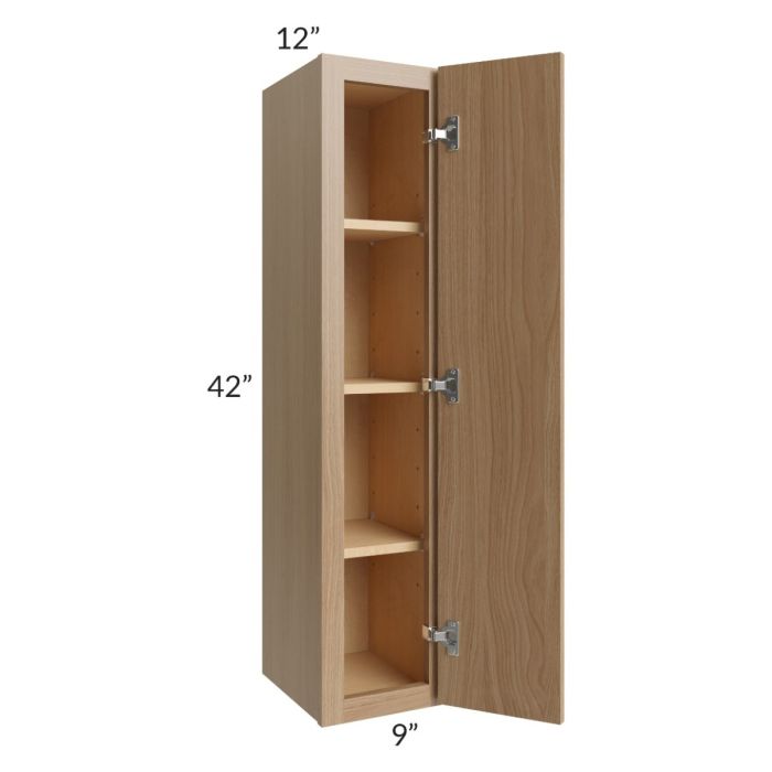 Township Rift Oak 09x42 Wall Cabinet